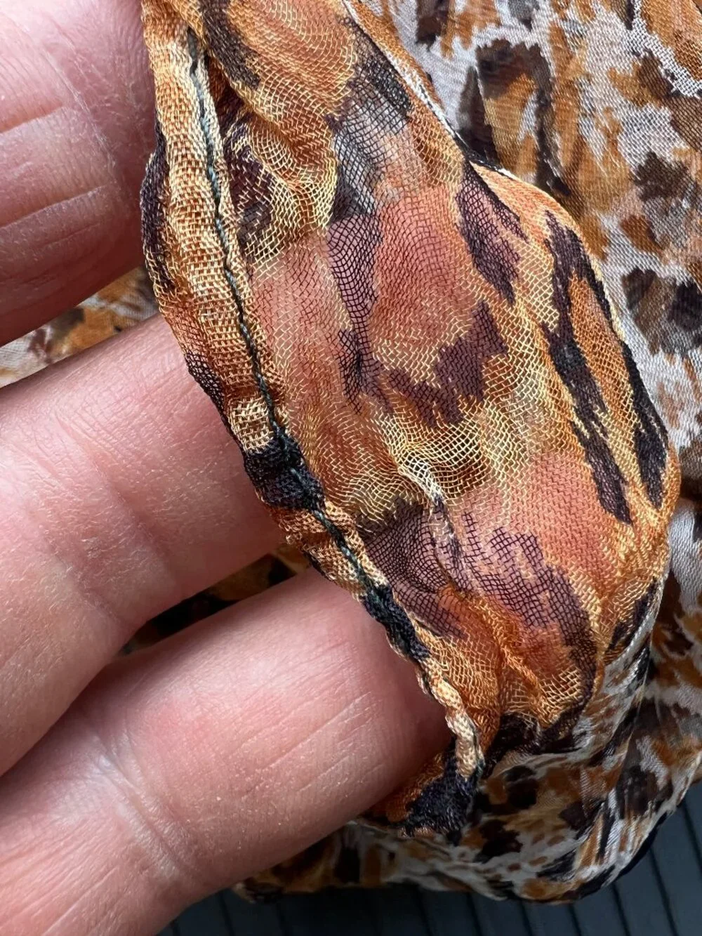 Animal Print Scarf